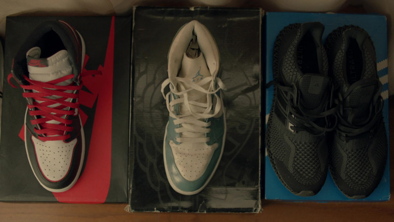 Nike Air Jordan Sneakers and Adidas Black Trainers in Insecure S05E05 Surviving, Okay! (2021)