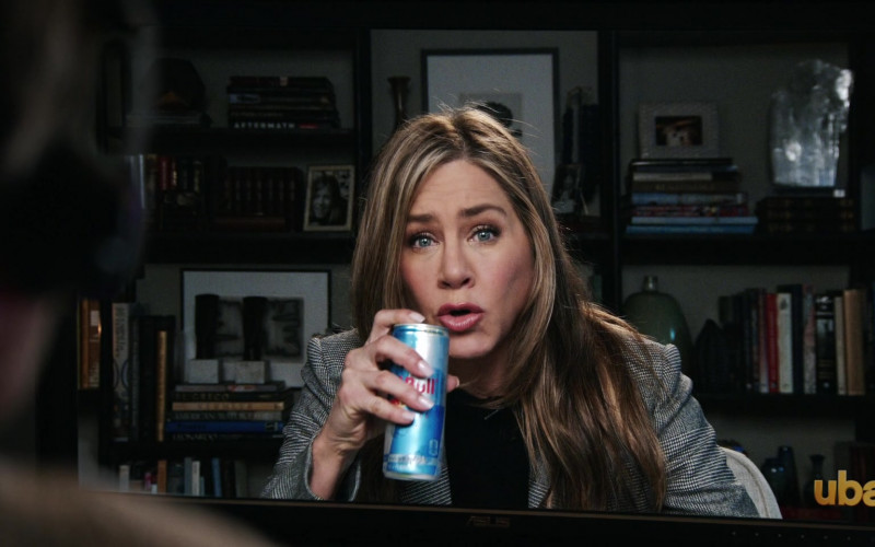 Red Bull Sugarfree Energy Drink Enjoyed by Jennifer Aniston as Alex Levy in The Morning Show S02E10 TV Show (2)