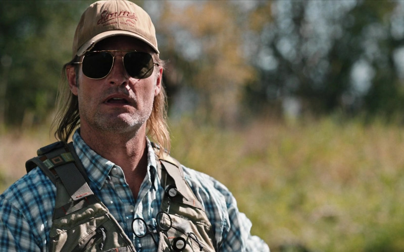 Simms Fishing Cap of Josh Holloway as Roarke in Yellowstone S04E01 Half the Money (2021)