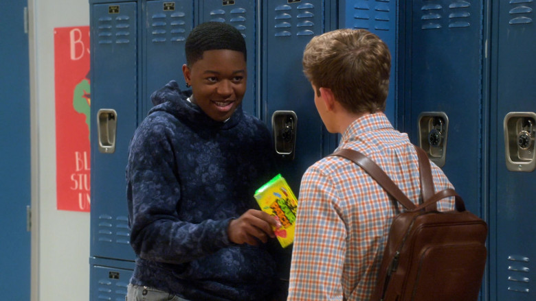 Sour Patch Kids Soft Candy of Brandon Severs as Terrell Smith in Head of the Class S01E06 All We Do Is Win (2021)
