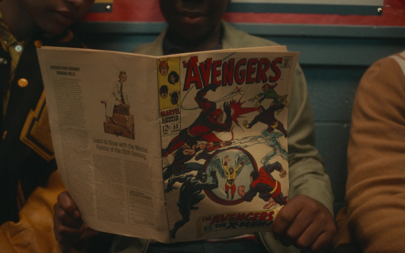 The Avengers VS. The X-Men! by Marvel Comics in The Wonder Years S01E08 "Science Fair" (2021)