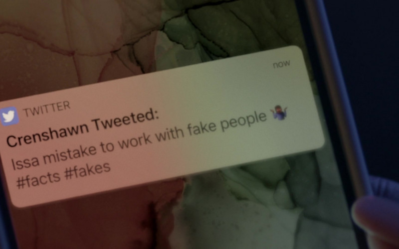 Twitter Social Network in Insecure S05E04 Faulty, Okay! (2021)