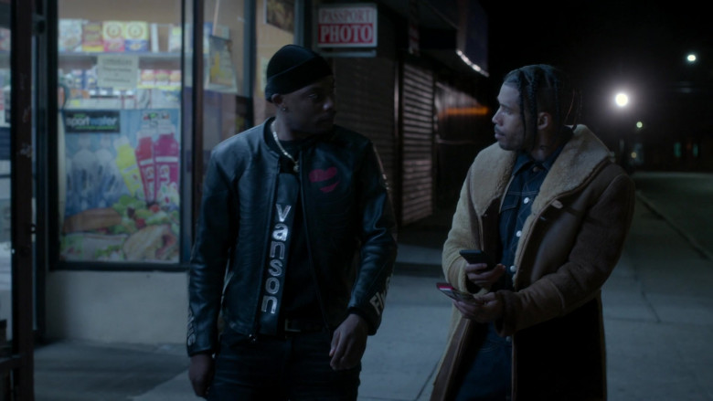 Vanson Men's Leather Jacket in Power Book II Ghost S02E02 Selfless Acts (1)