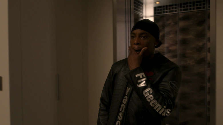 Vanson Men's Leather Jacket in Power Book II Ghost S02E02 Selfless Acts (3)