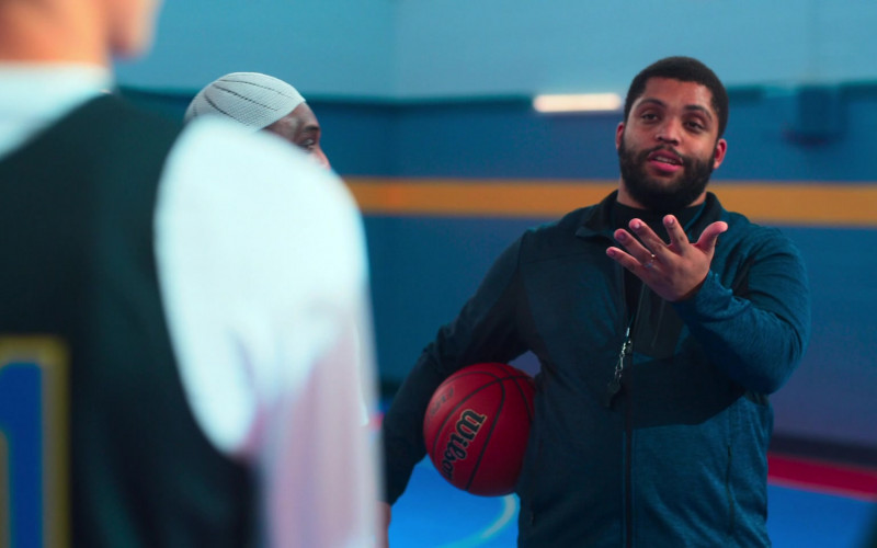 Wilson Basketball Held by O’Shea Jackson Jr. as Isaac ‘Ike’ Edwards in Swagger S01E05 24-Hour Person (2021)