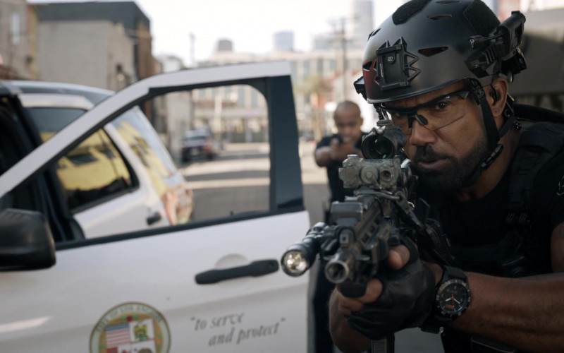 5.11 Tactical Watch of Shemar Moore as Daniel ‘Hondo' Harrelson in S.W.A.T. S05E07 Keep the Faith (2021)