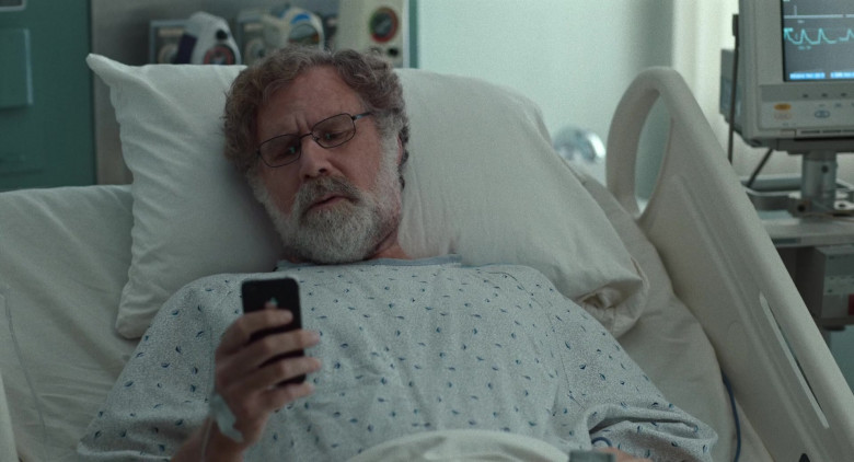 Apple iPhone Smartphone of Will Ferrell as Marty Markowitz in The Shrink Next Door S01E07 The Breakthrough (1)