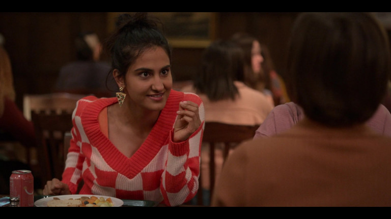 Bubly Sparkling Water Can Of Amrit Kaur As Bela Malhotra In The Sex Lives Of College Girls