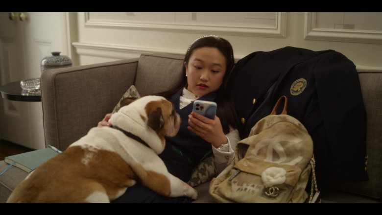 Chanel Backpack of Cathy Ang as Lily Goldenblatt in And Just Like That… S01E01 Hello It’s Me (2021)
