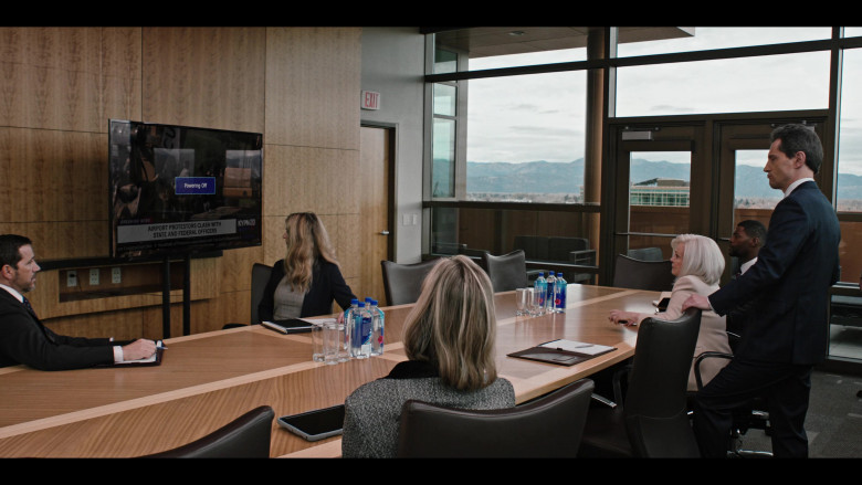 Fiji Water Bottles in Yellowstone S04E08 No Kindness for the Coward (1)