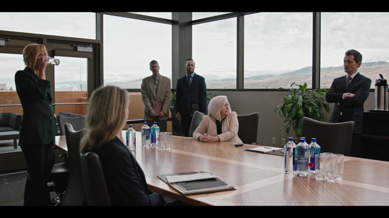 Fiji Water Bottles in Yellowstone S04E08 No Kindness for the Coward (5)