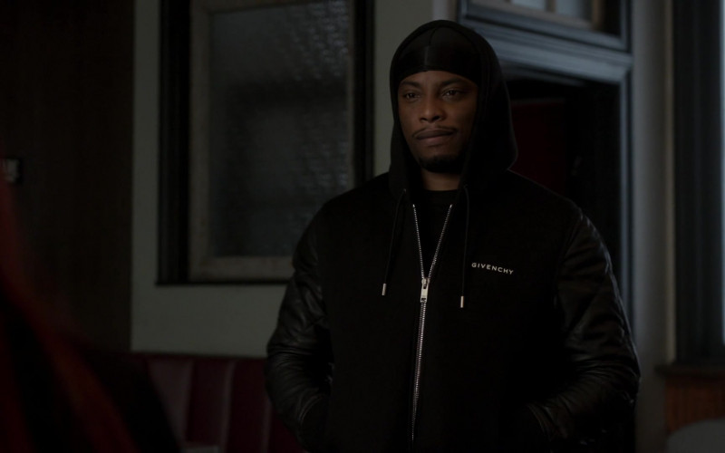 Givenchy Men's Jacket Worn by Woody McClain as Cane Tejada in Power Book II: Ghost S02E05 "Coming Home to Roost" (2021)