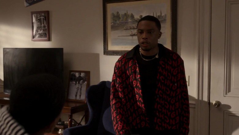 Givenchy Men’s Jacket of Woody McClain as Cane Tejada in Power Book II Ghost S02E03 The Greater Good (2021)