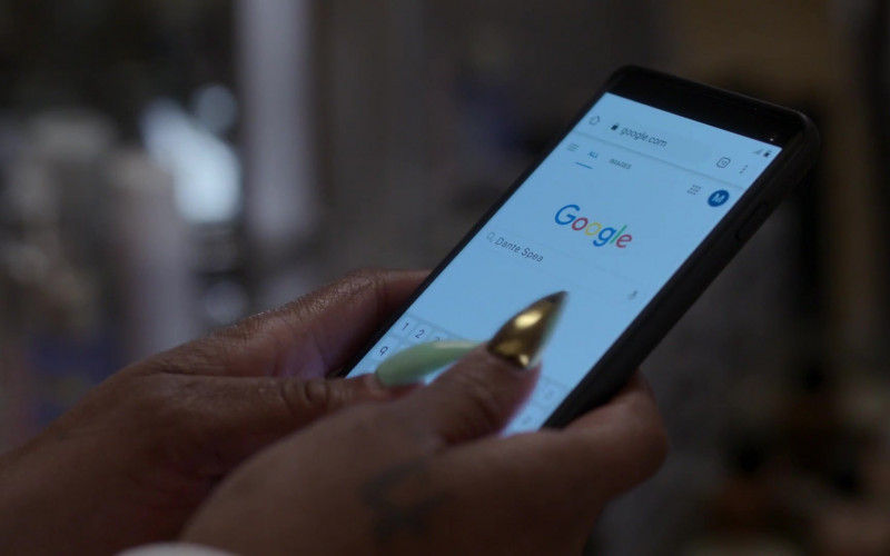 Google Web Search Engine in Power Book II Ghost S02E03 The Greater Good (2021)