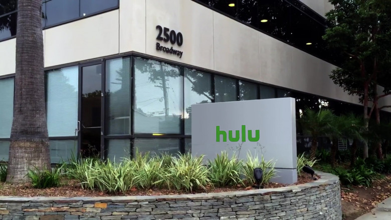 Hulu Streaming Platform Building in Curb Your Enthusiasm S11E08 What Have I Done (2021)