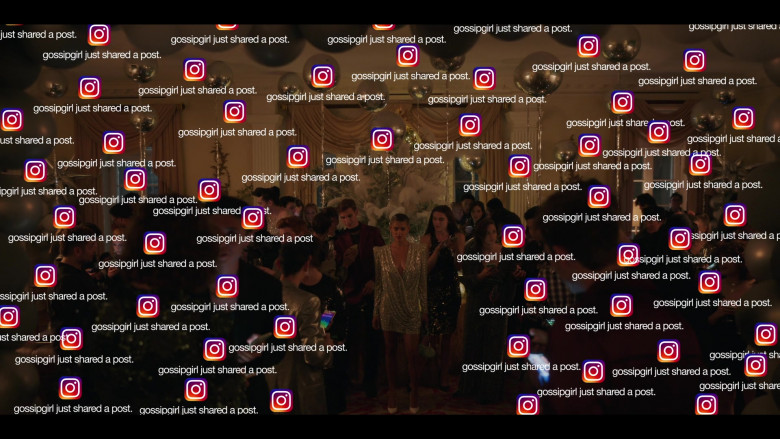 Instagram Social Network in Gossip Girl S01E12 Gossip Gone, Girl (2021)