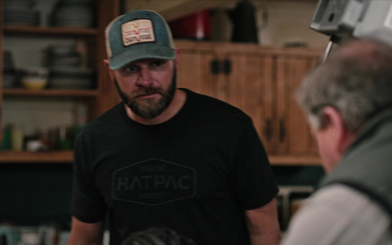 Kimes Ranch Cap and HatPac T-Shirt in Yellowstone S04E06 I Want to Be Him (2021)