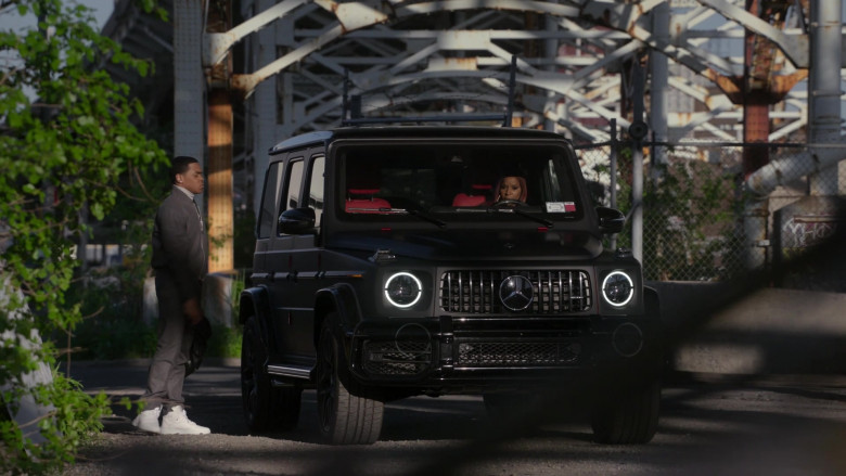 Mercedes-AMG G 63 SUV Driven by Mary J. Blige as Monet Stewart Tejada in Power Book II Ghost S02E05 Coming Home to Roost (2)