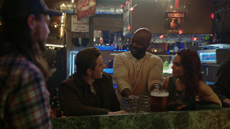 Michelob Beer Sign in The Now S01E05 Take a Piece of Him (2021)