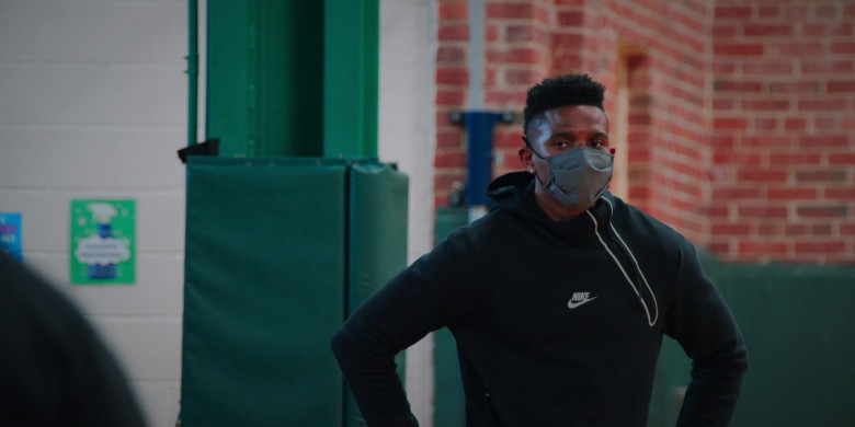 Nike Men's Hoodie Worn by Actor in Swagger S01E09 Follow-Through (2021)
