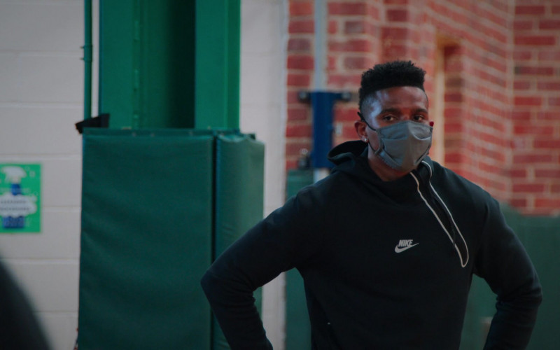 Nike Men's Hoodie Worn by Actor in Swagger S01E09 Follow-Through (2021)