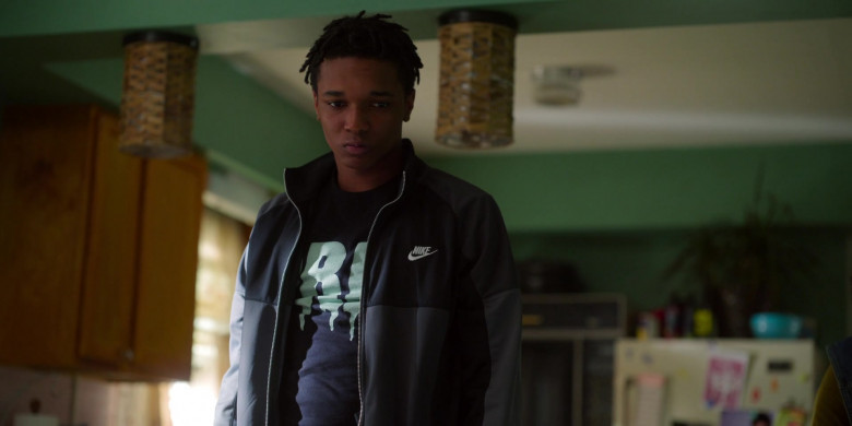 Nike Men’s Jacket of Isaiah R. Hill as Jace Carson in Swagger S01E09 Follow-Through (2021)