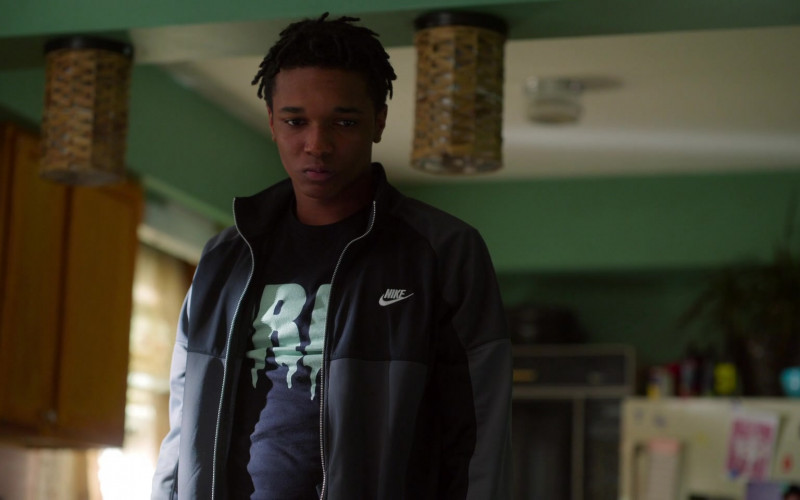 Nike Men's Jacket of Isaiah R. Hill as Jace Carson in Swagger S01E09 Follow-Through (2021)
