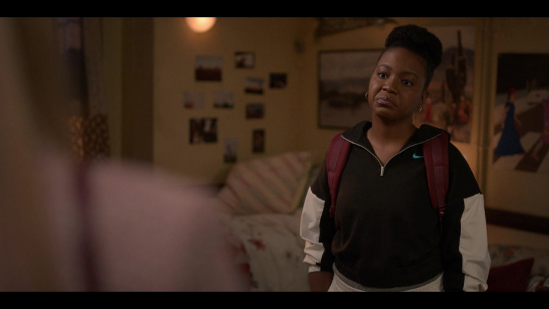 Nike Women’s Jacket Worn by Renika Williams as Willow in The Sex Lives of College Girls S01E08 The Surprise Party (2021)