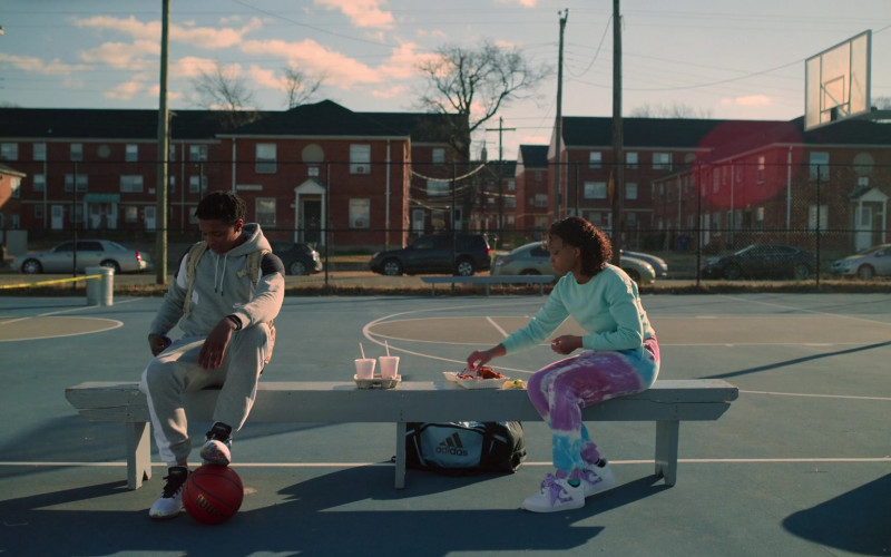 Nike Women’s Sneakers, Wilson Basketball, Adidas Bag in Swagger S01E08 Still I Rise (2021)