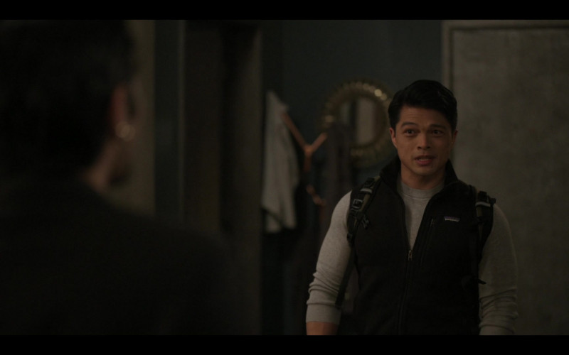 Patagonia Men's Vest Worn by Vincent Rodriguez III as Henry in With Love S01E03 Valentine's Day (2021)