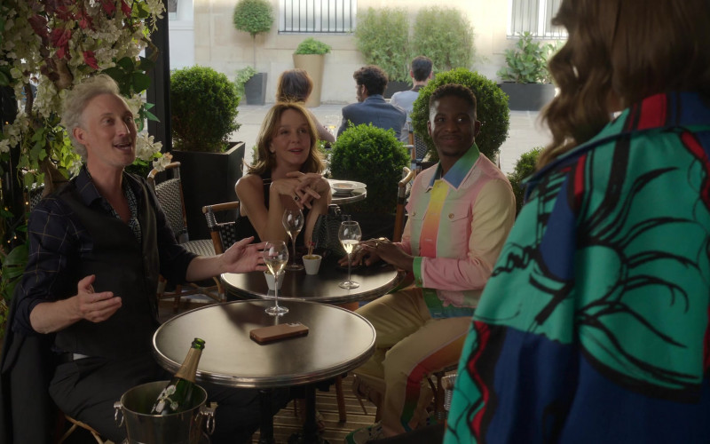 Perrier-Jouet Champagne Bottle in Emily in Paris S02E10 French Revolution (2021)