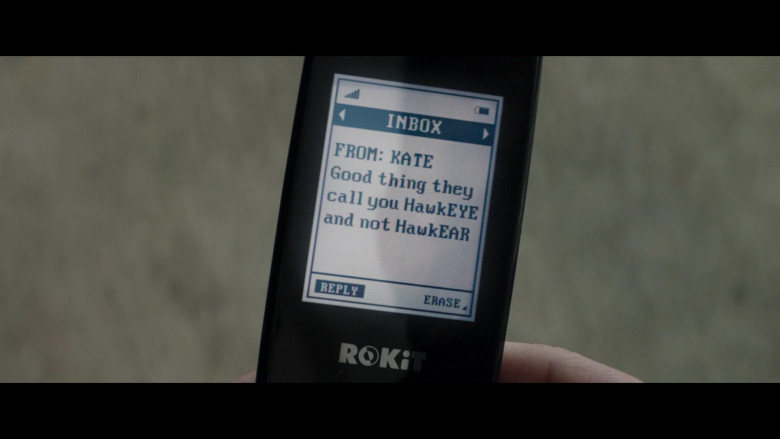 ROKiT Phone in Hawkeye S01E03 Echoes (2021)