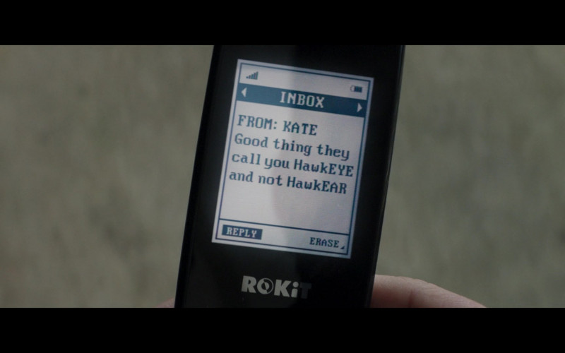 ROKiT Phone in Hawkeye S01E03 "Echoes" (2021)