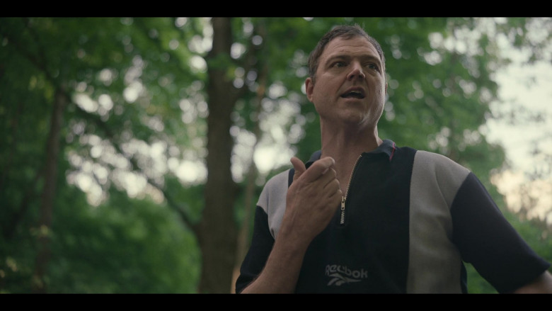 Reebok Men's Shirt in Station Eleven S01E02 A Hawk from a Handsaw (2021)