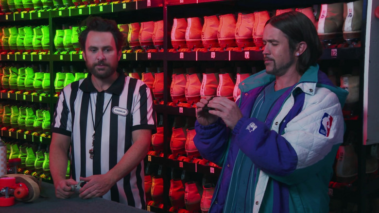 Starter Men’s Jacket of Rob McElhenney as Mac in It’s Always Sunny in Philadelphia S15E03 The Gang Buys a Roller Rink (2021)