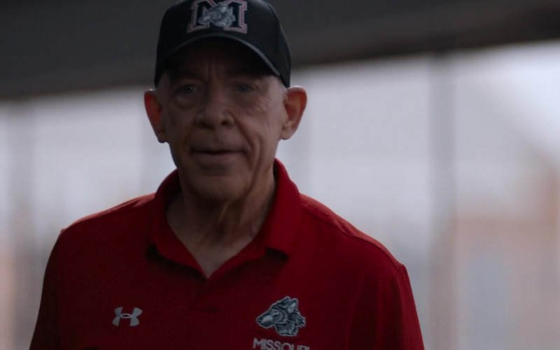 Under Armour Polo Shirt of J.K. Simmons as Coach James Lazor in National Champions (1)