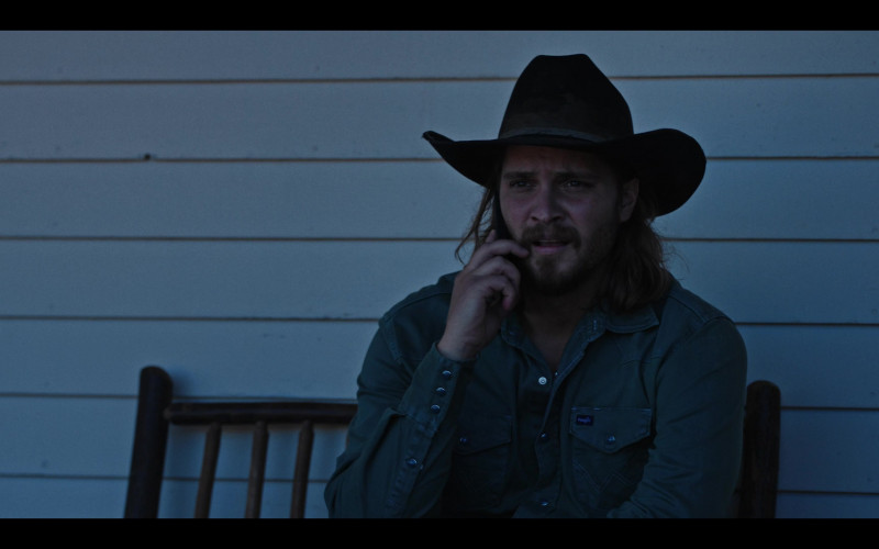 Wrangler Shirt Worn by Luke Grimes as Kayce Dutton in Yellowstone S04E08 No Kindness for the Coward (2021)