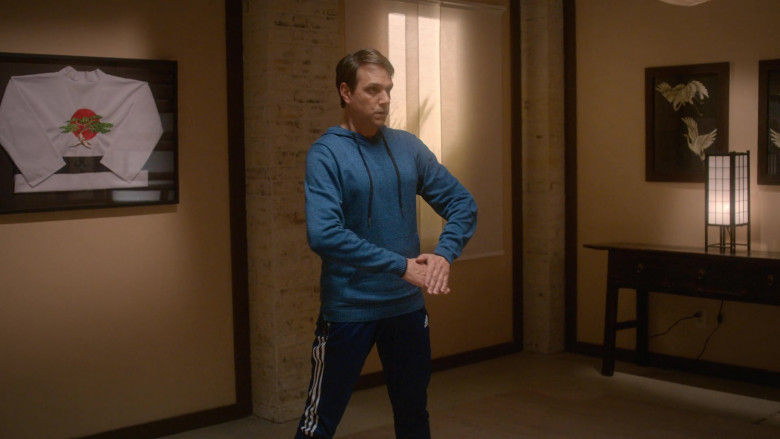 Adidas Track Pants of Ralph Macchio as Daniel LaRusso in Cobra Kai S04E05 Match Point (1)