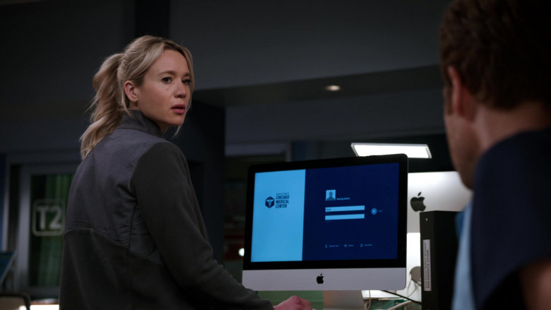 Apple iMac All-In-One Computers Used by Cast Members in Chicago Med S07E11 The Things We Thought We Left Behind (2)