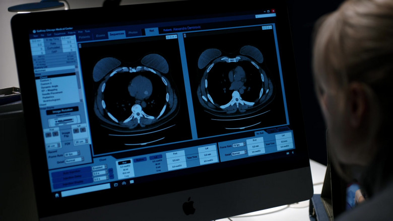 Apple iMac All-In-One Computers Used by Cast Members in Chicago Med S07E11 The Things We Thought We Left Behind (8)