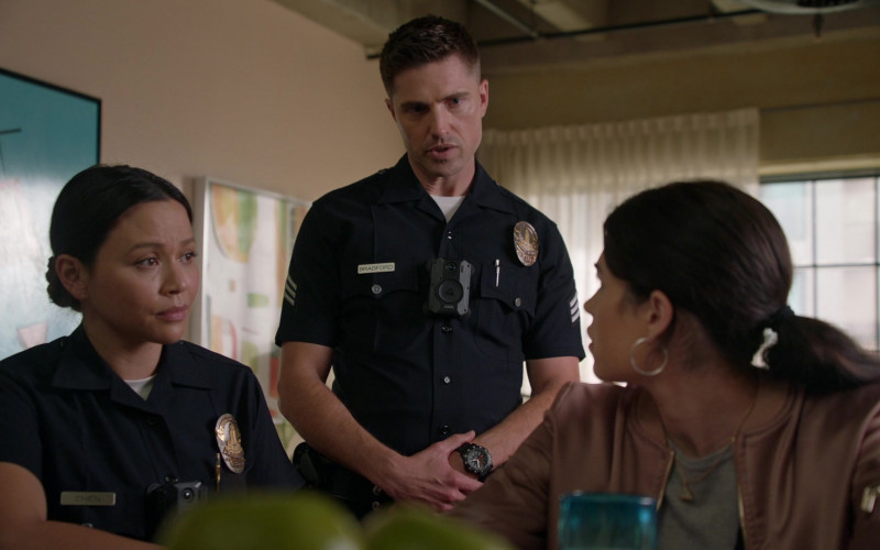 Axon Bodycam of Eric Winter as Tim Bradford in The Rookie S04E11 End Game (2022)