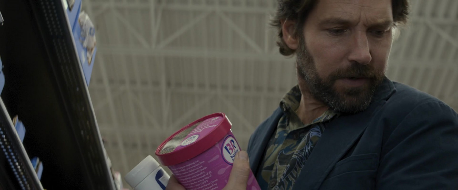 Baskin-Robbins Ice Cream Held By Paul Rudd As Grooberson In ...