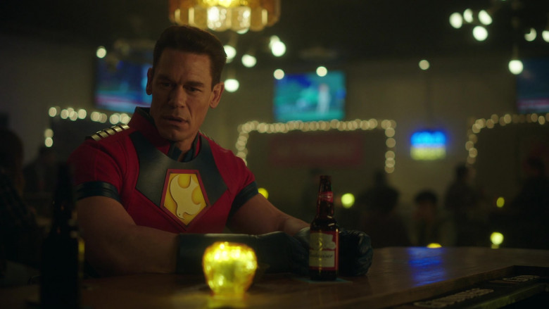 Budweiser Beer Enjoyed by John Cena as Christopher Smith in Peacemaker S01E01 A Whole New Whirled (3)