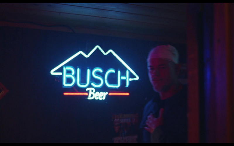 Busch Beer Neon Sign in Euphoria S02E04 You Who Cannot See, Think of Those Who Can (2022)