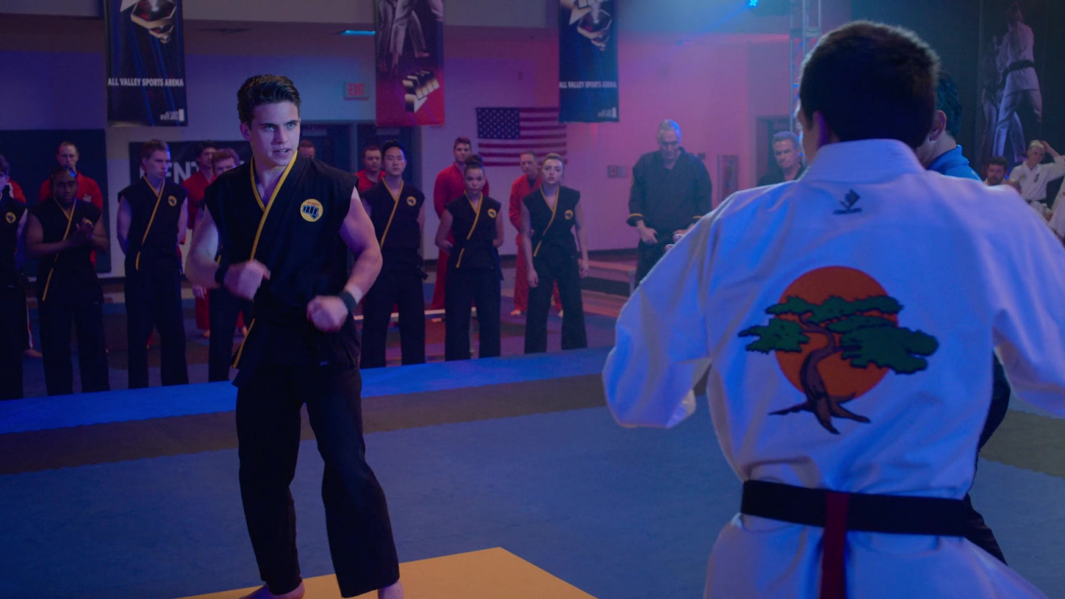 Century Martial Arts Uniforms In Cobra Kai S04E10 