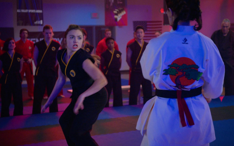 Century Martial Arts Uniforms in Cobra Kai S04E10 "The Rise" (2021)
