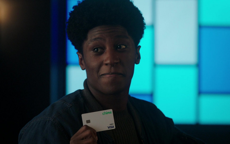 Chime Banking Visa Debit Card in 4400 S01E09 Great Expectations (2022)