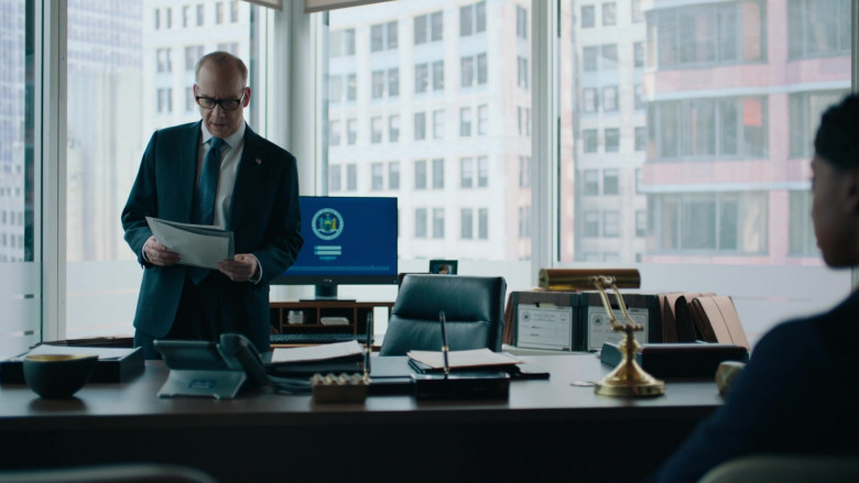 Cisco Phone of Paul Giamatti as Chuck Rhoades in Billions S06E02 Lyin' Eyes (2022)