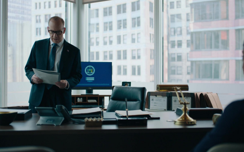 Cisco Phone of Paul Giamatti as Chuck Rhoades in Billions S06E02 Lyin' Eyes (2022)
