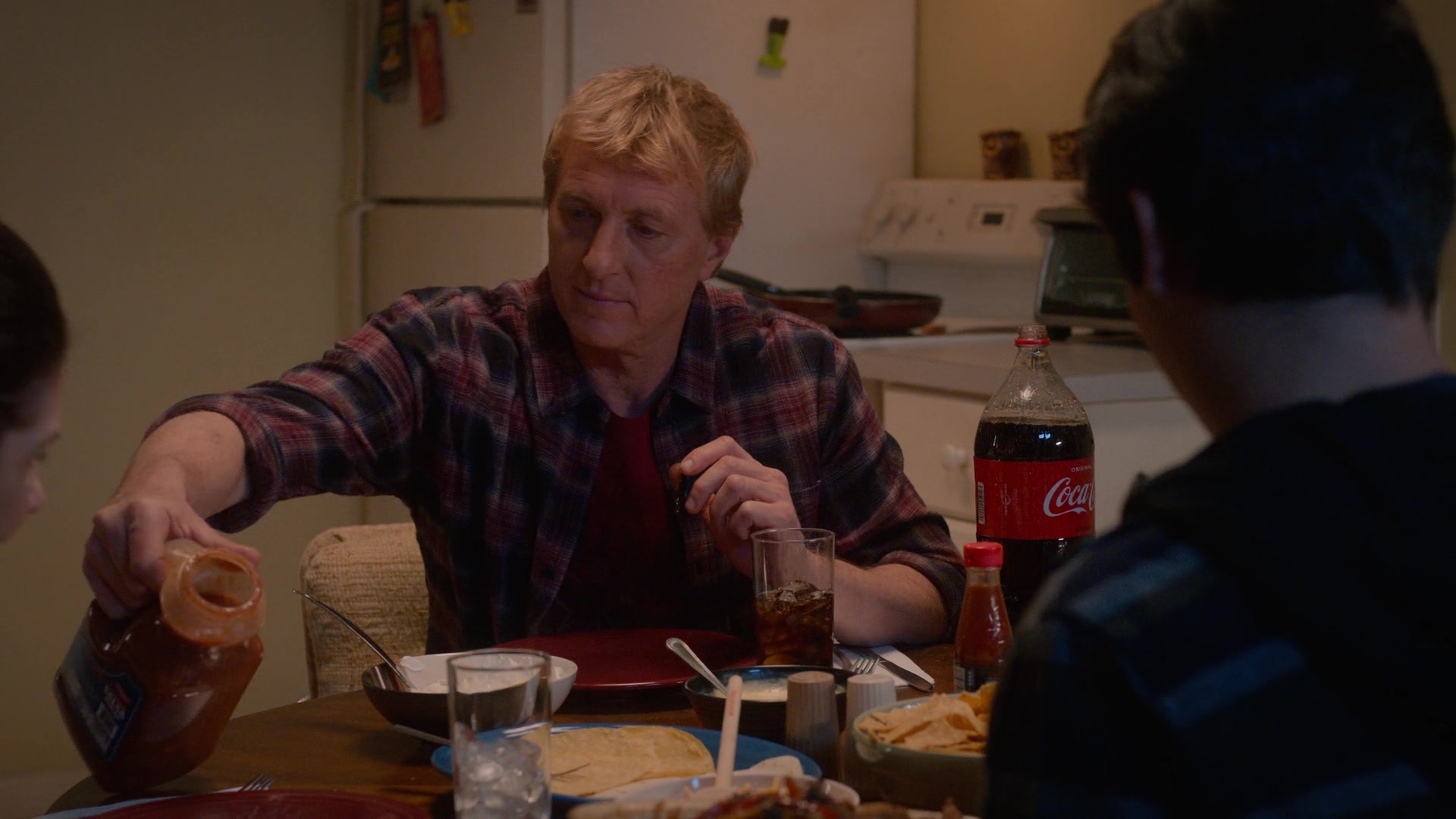 Coca-Cola Soda Bottle of William Zabka as Johnny Lawrence in Cobra Kai S04E...